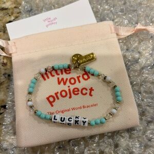 Little words project “Lucky” bracelet